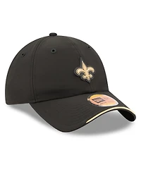 New Era Men's Black New Orleans Saints 2026 Sideline Casual Classic Adjustable Hat