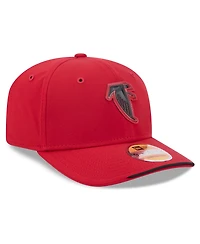 New Era Men's Red Atlanta Falcons 2026 Sideline Throwback 9SEVENTY Adjustable Hat