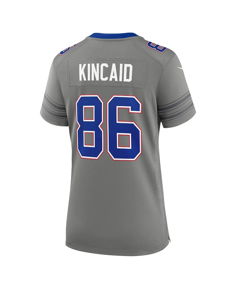 Nike Women's Dalton Kincaid Gray Buffalo Bills Nickel City Game Jersey