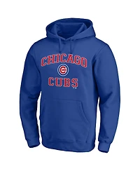 Logo Athletic Men's Royal Chicago Cubs Heart Soul Hoodie