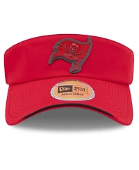 New Era Men's Red Tampa Bay Buccaneers 2026 Sideline Adjustable Visor Hat