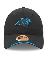 New Era Men's Black Carolina Panthers 2026 Sideline Casual Classic Adjustable Hat