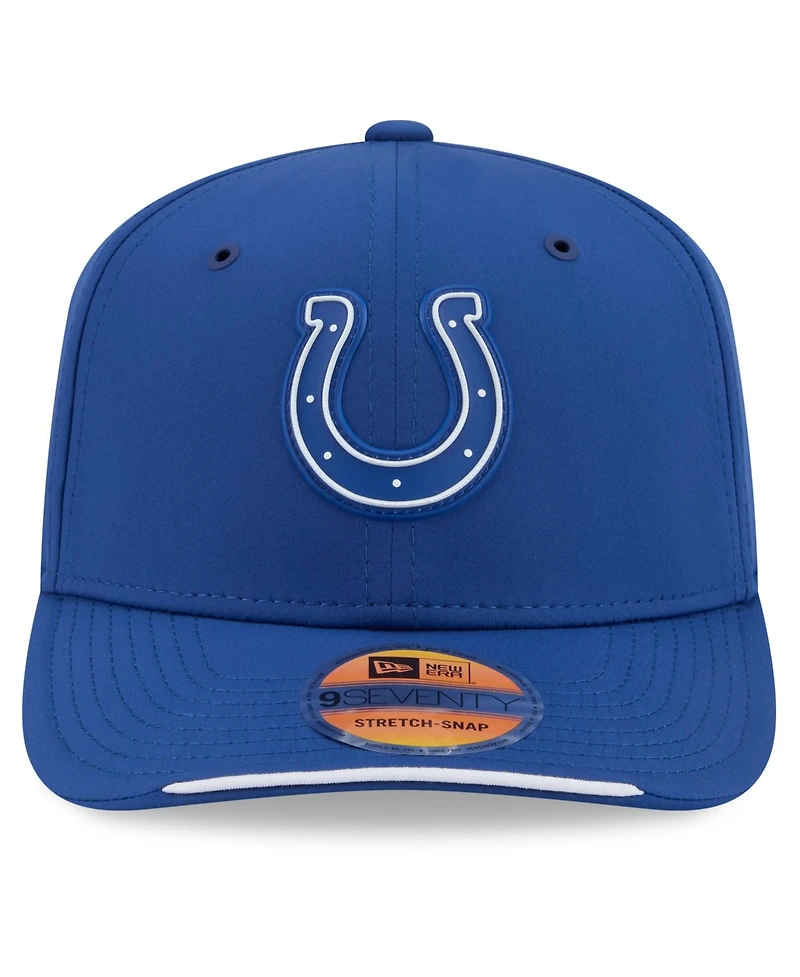 New Era Men's Royal Indianapolis Colts 2026 Sideline 9SEVENTY Adjustable Hat