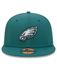 New Era Men's Midnight Green Philadelphia Eagles 2026 Sideline 59FIFTY Fitted Hat