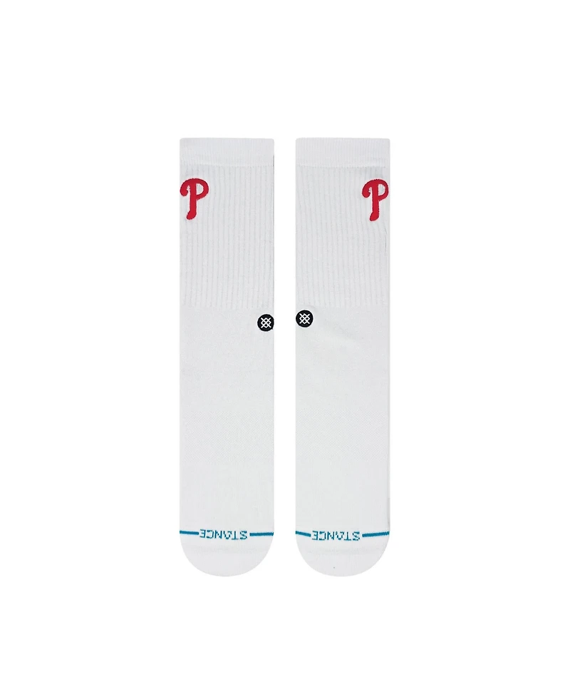 Stance Men's and Women's Philadelphia Phillies Crested Knit Crew Socks
