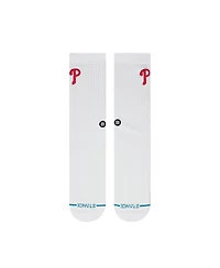 Stance Men's and Women's Philadelphia Phillies Crested Knit Crew Socks