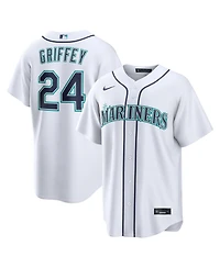 Nike Men's Ken Griffey Jr. White Seattle Mariners Home Replica Jersey