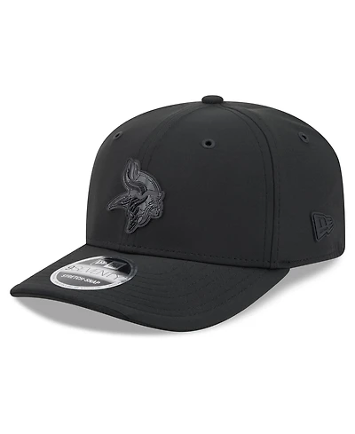 New Era Men's Black Minnesota Vikings 2026 Sideline 9SEVENTY Adjustable Hat