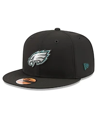 New Era Men's Black Philadelphia Eagles 2026 Sideline 59FIFTY Fitted Hat