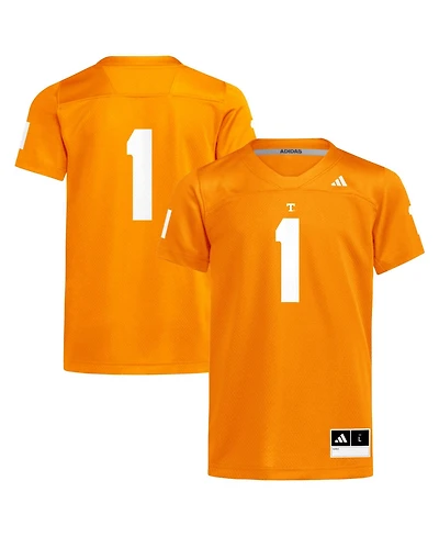 Adidas Big Boys and Girls 1 Tennessee Orange Volunteers Replica Football Jersey