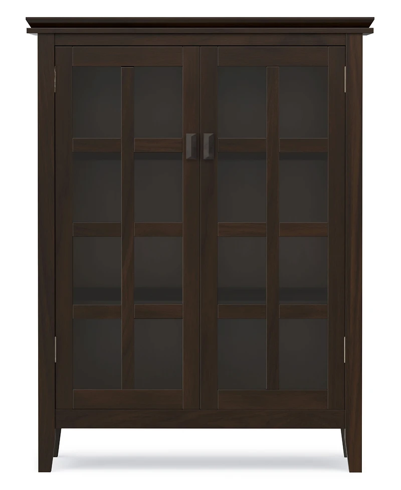 Simpli Home Artisan Solid Wood Medium Storage Cabinet