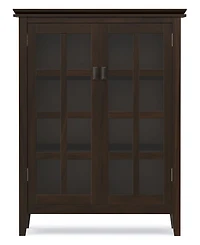 Simpli Home Artisan Solid Wood Medium Storage Cabinet