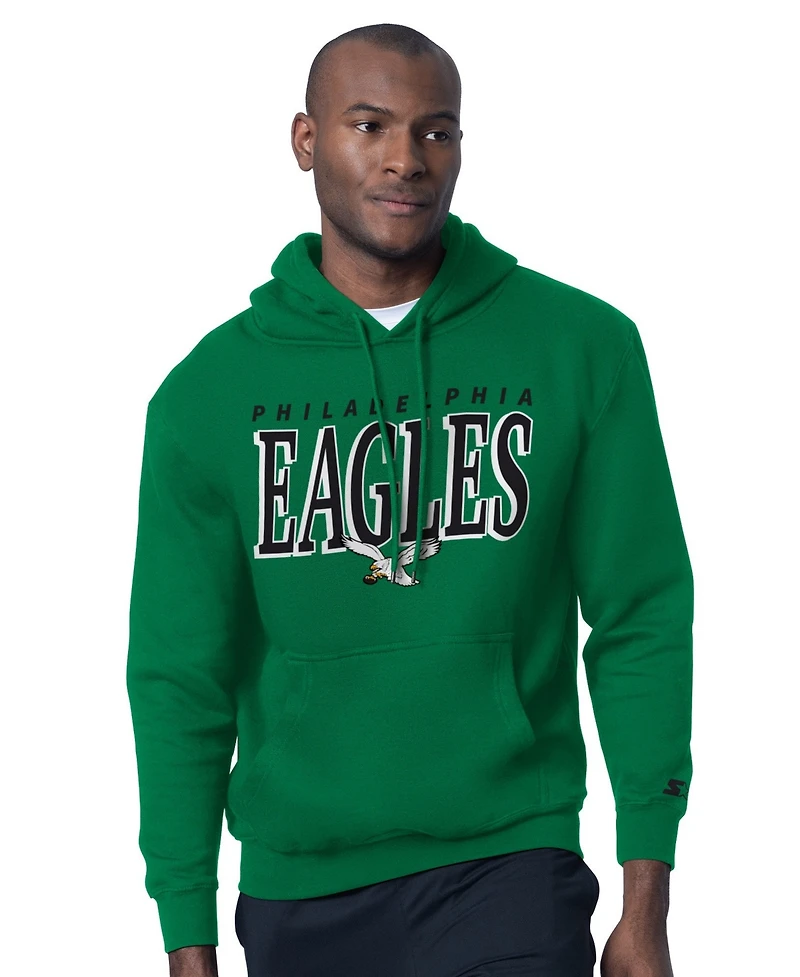 Starter Men's 2-piece Kelly Green Philadelphia Eagles Logo Hoodie