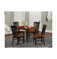 East West Furniture Dining Room Set