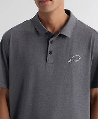 Fanatics Men's Charcoal Buffalo Bills Clutch Polo Shirt