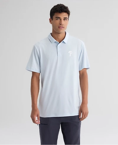 Fanatics Men's Light Blue Philadelphia Phillies Clutch Polo Shirt