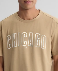 Fanatics Men's Khaki Chicago Cubs Clutch Winning Edge T-Shirt