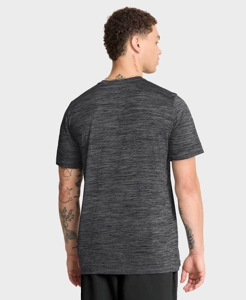 Nike Men's Anthracite Detroit Lions Velocity Ball Carrier Dri-fit T-Shirt