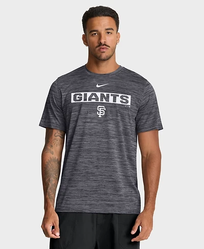 Nike Men's Black San Francisco Giants Velocity Dri-fit T-Shirt