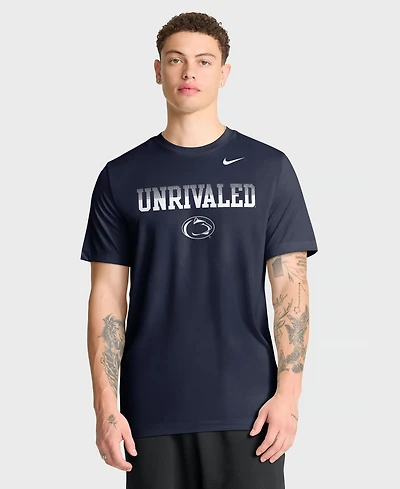 Nike Men's Navy Penn State Nittany Lions Primetime Legend Kinetic Mantra Dri-fit T-Shirt