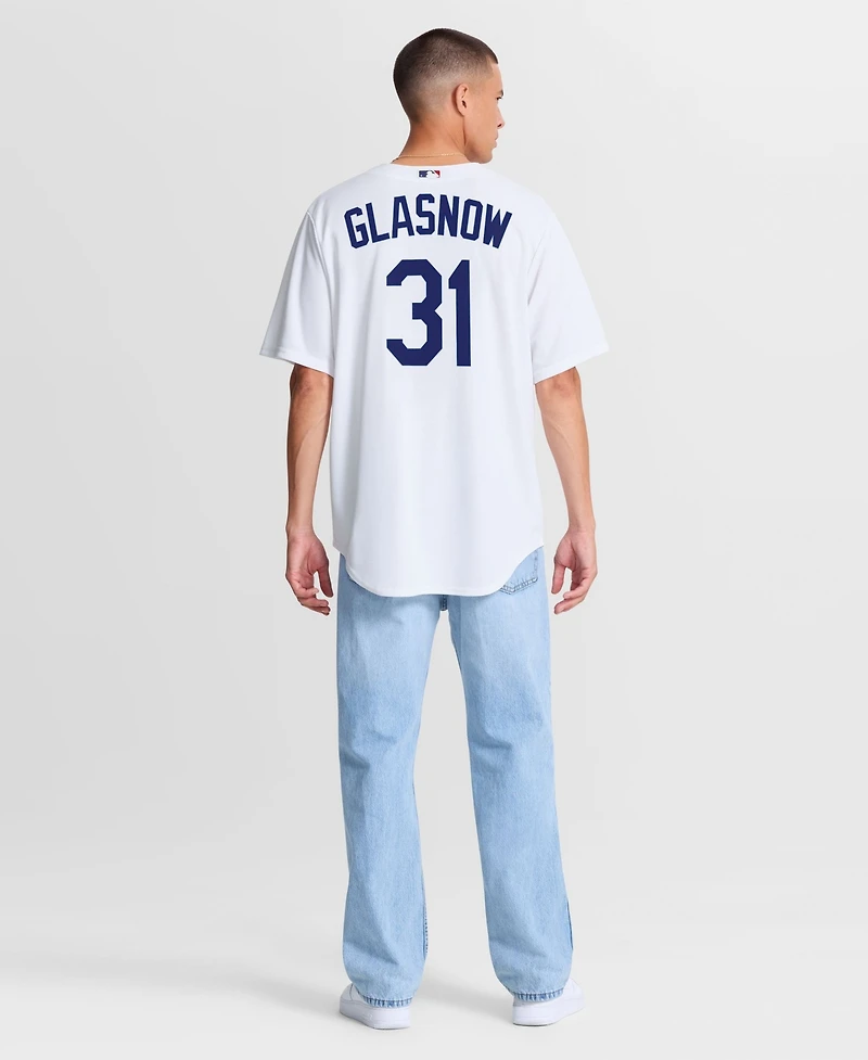Nike Men's Tyler Glasnow White Los Angeles Dodgers Home Replica Jersey