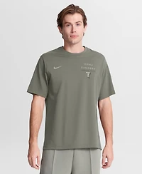 Nike Men's Olive Texas Rangers Statement Dri-fit Primary T-Shirt