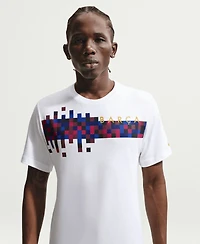Nike Men's White Barcelona Barca T-Shirt