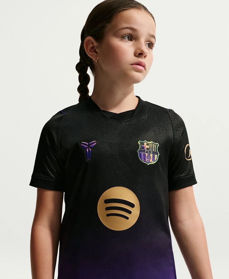 Nike Big Boys and Girls Purple Barcelona 2026/27 Away Stadium Replica Jersey
