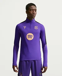 Nike Men's Purple Barcelona 2026/27 Away Strike Drill Dri-fit Quarter-Zip Top