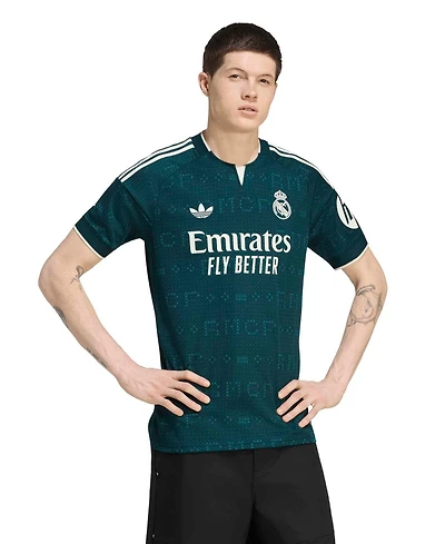 Adidas Men's Green Real Madrid 2026/27 Away Replica Jersey