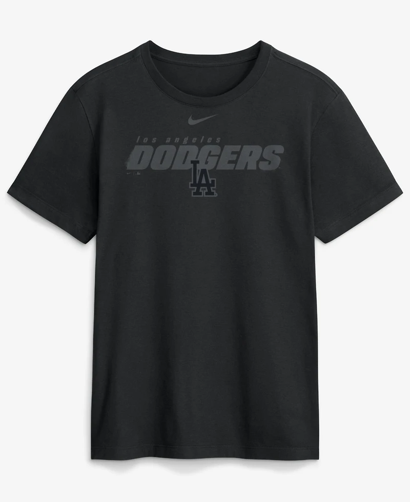 Nike Men's Black Los Angeles Dodgers Tonal Club T-Shirt