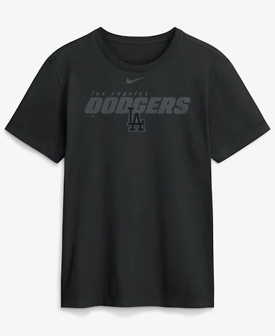 Nike Men's Black Los Angeles Dodgers Tonal Club T-Shirt