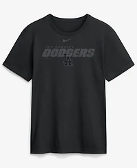 Nike Men's Black Los Angeles Dodgers Tonal Club T-Shirt