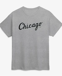 Logo Athletic Men's Heather Gray Chicago White Sox Wordmark T-Shirt