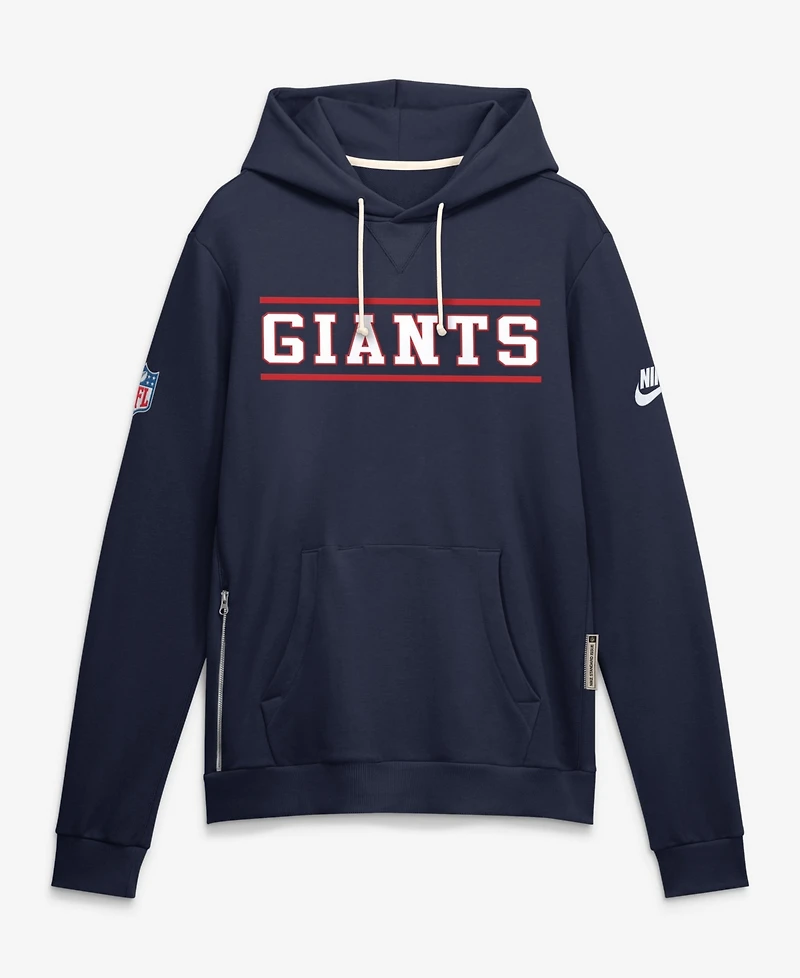 Nike Men's Navy New York Giants Standard Issue ReplayAlternate Dri-fit Hoodie