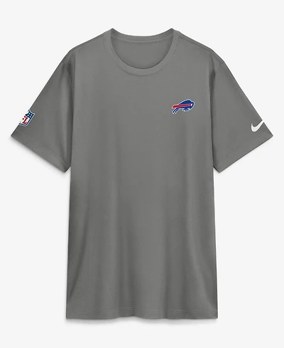 Nike Men's Gray Buffalo Bills Alt Legend Small Logo Dri-fit T-Shirt