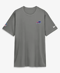 Nike Men's Gray Buffalo Bills Alt Legend Small Logo Dri-fit T-Shirt