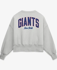 Nike Women's Gray New York Giants Oversized Primetime Phoenix Fleece Sweatshirt