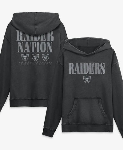 Fanatics Men's Black Las Vegas Raiders Relaxed Intense Rivalry French Terry Hoodie