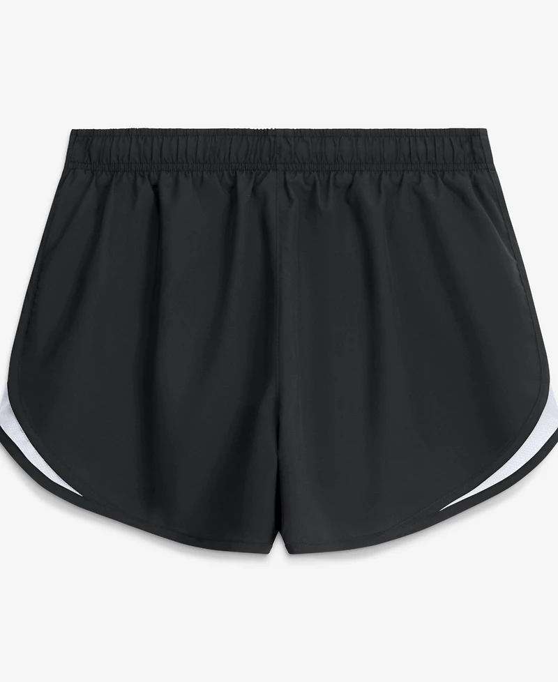 Nike Women's Black San Francisco 49ers Tempo Mid- Dri-fit Shorts