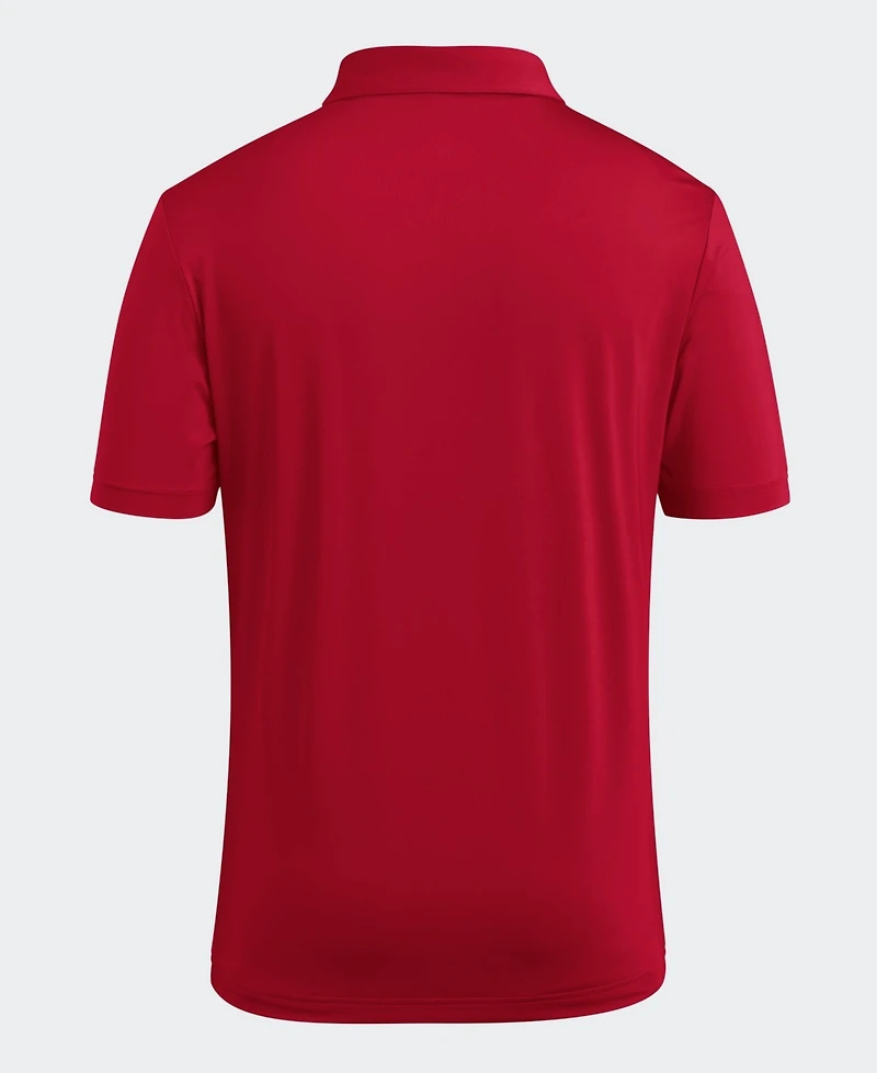 Adidas Men's Red Nebraska Huskers Ultimate 365 Solid Polo Shirt