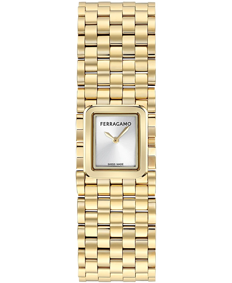 Ferragamo Women's gold-tone Bracelet Watch 19mm