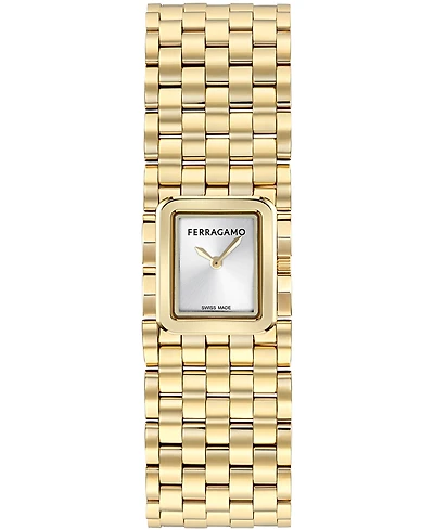 Ferragamo Women's gold-tone Bracelet Watch 19mm