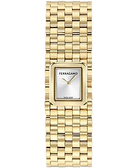 Ferragamo Women's gold-tone Bracelet Watch 19mm