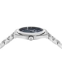 Ferragamo Men's Silver Stainless Steel Bracelet Watch 40mm