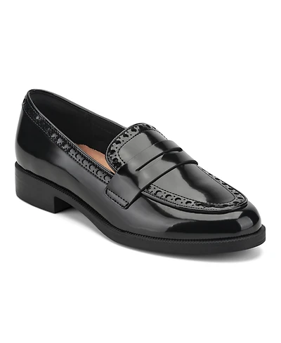 Easy Spirit Women's Ori Block Heel Penny Loafers