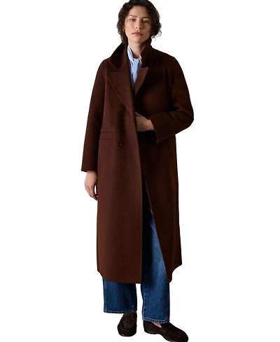 Whistles Women's Relaxed Double Faced Midi Coat