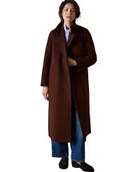 Whistles Women's Relaxed Double Faced Midi Coat