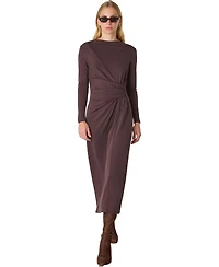 Whistles Women's Ruched Detail Midi Dress