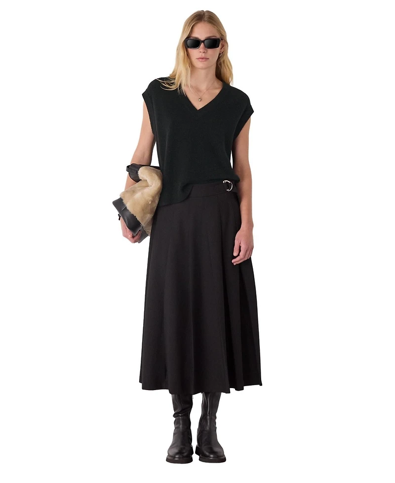 Whistles Women's 100% Cashmere Tank Vest